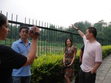 Jiang Jun showing YuanMingYuan